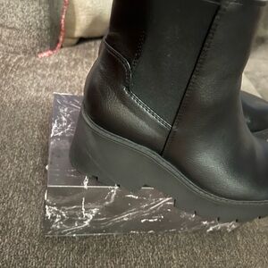 Sleek Black Ankle Boots